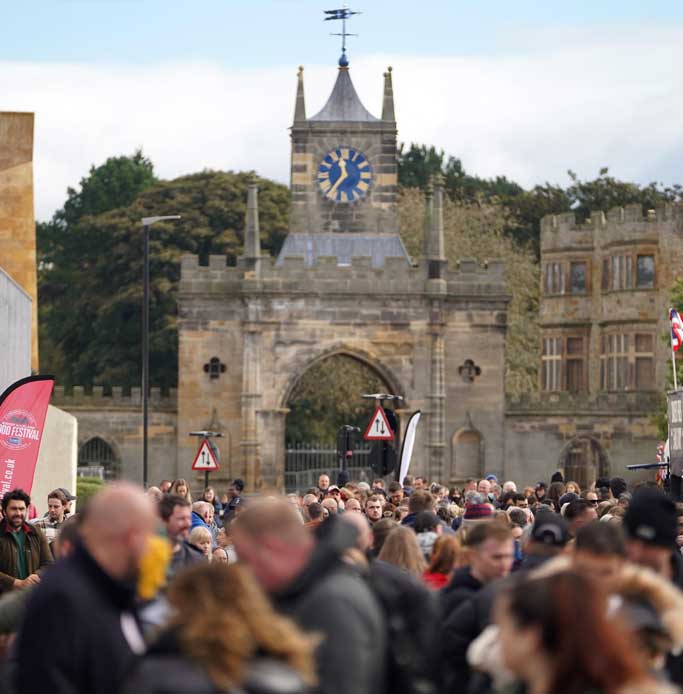 Bishop Auckland crowds