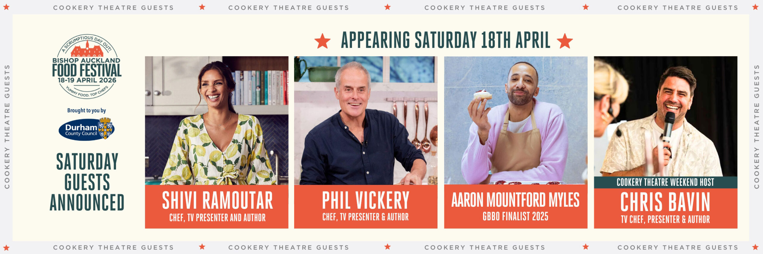 Saturday Baff line up